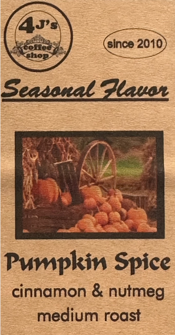 BREWS Pumpkin Coffee 16 oz. ( seasonal )