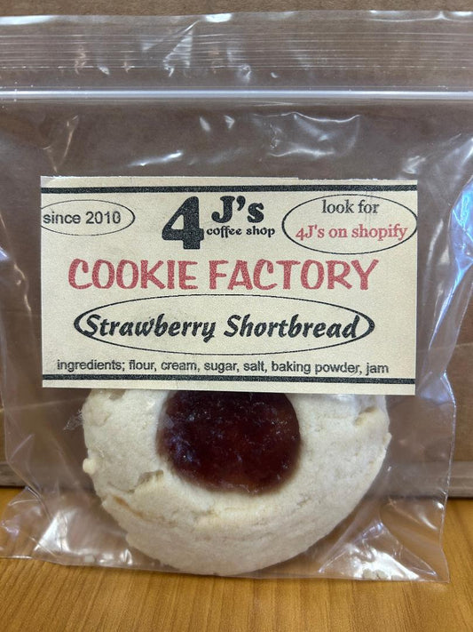 Cookie Shortbread ( strawberry )( 8 pack )