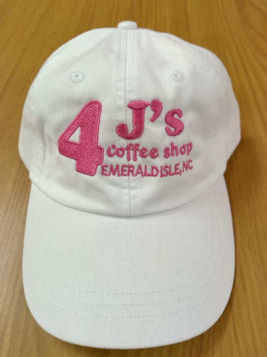 Hat White w/Pink