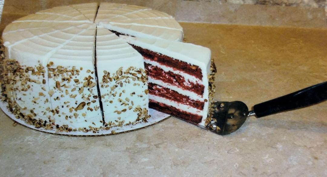 CAKE Southern Red Velvet - specify day & date when checking out