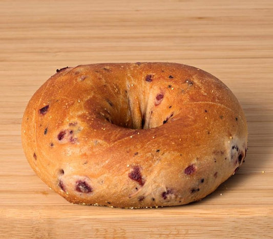 Bagel Cinnamon Cranberry 1 Dozen - specify Saturday or Sunday when checking out